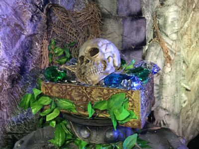 'The Curse of the Lost Tomb' at Chessington World of Adventures, Surrey